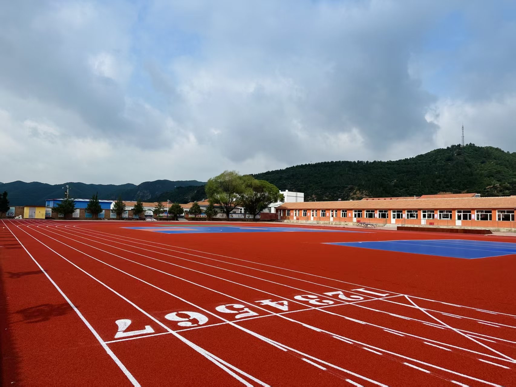 崇左市自结纹塑胶跑道塑胶跑道材料 - 价格