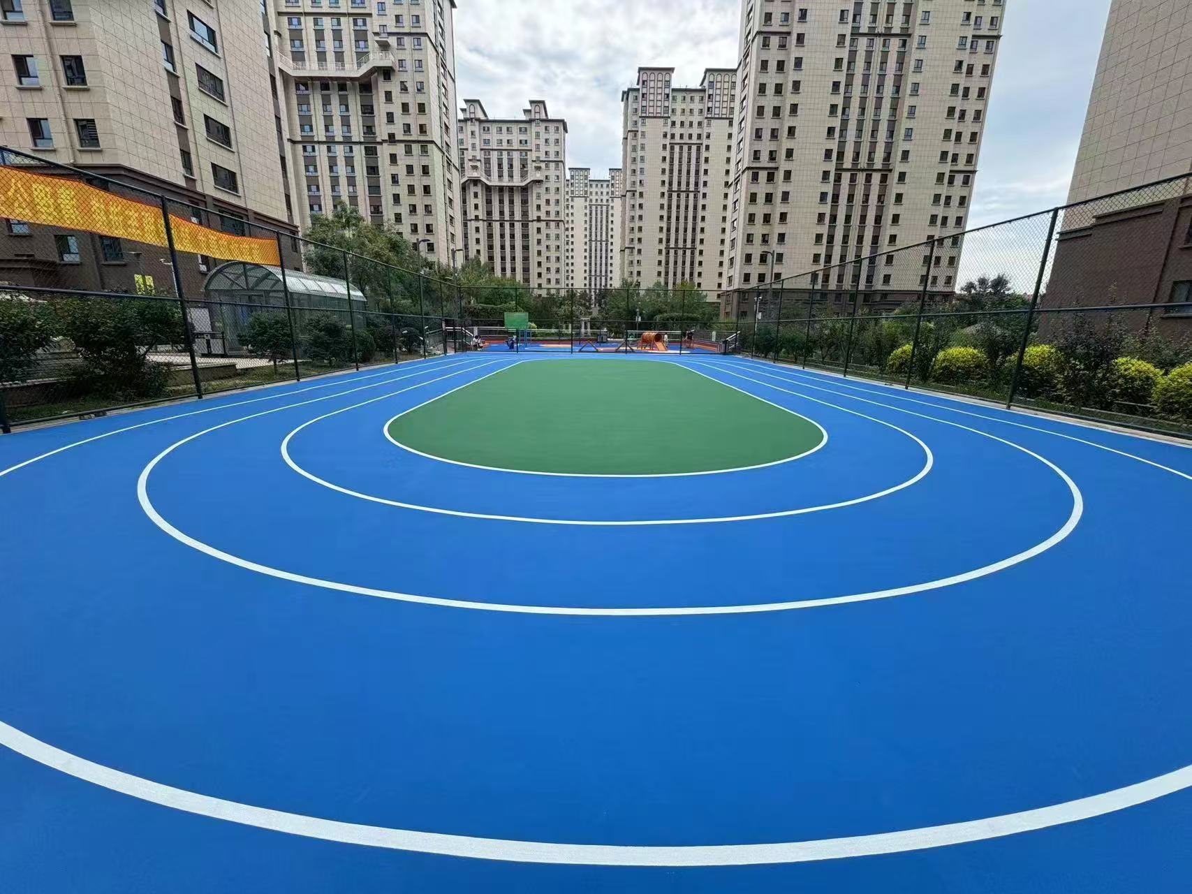 崇左市学校塑胶跑道硅PU - 厂家